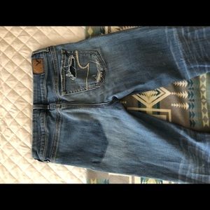 American Eagle Outfitters Pants - American Eagle bell bottoms boho artist jeans American Eagle Outfitters Pants - American Eagle bell bottoms boho artist jeans